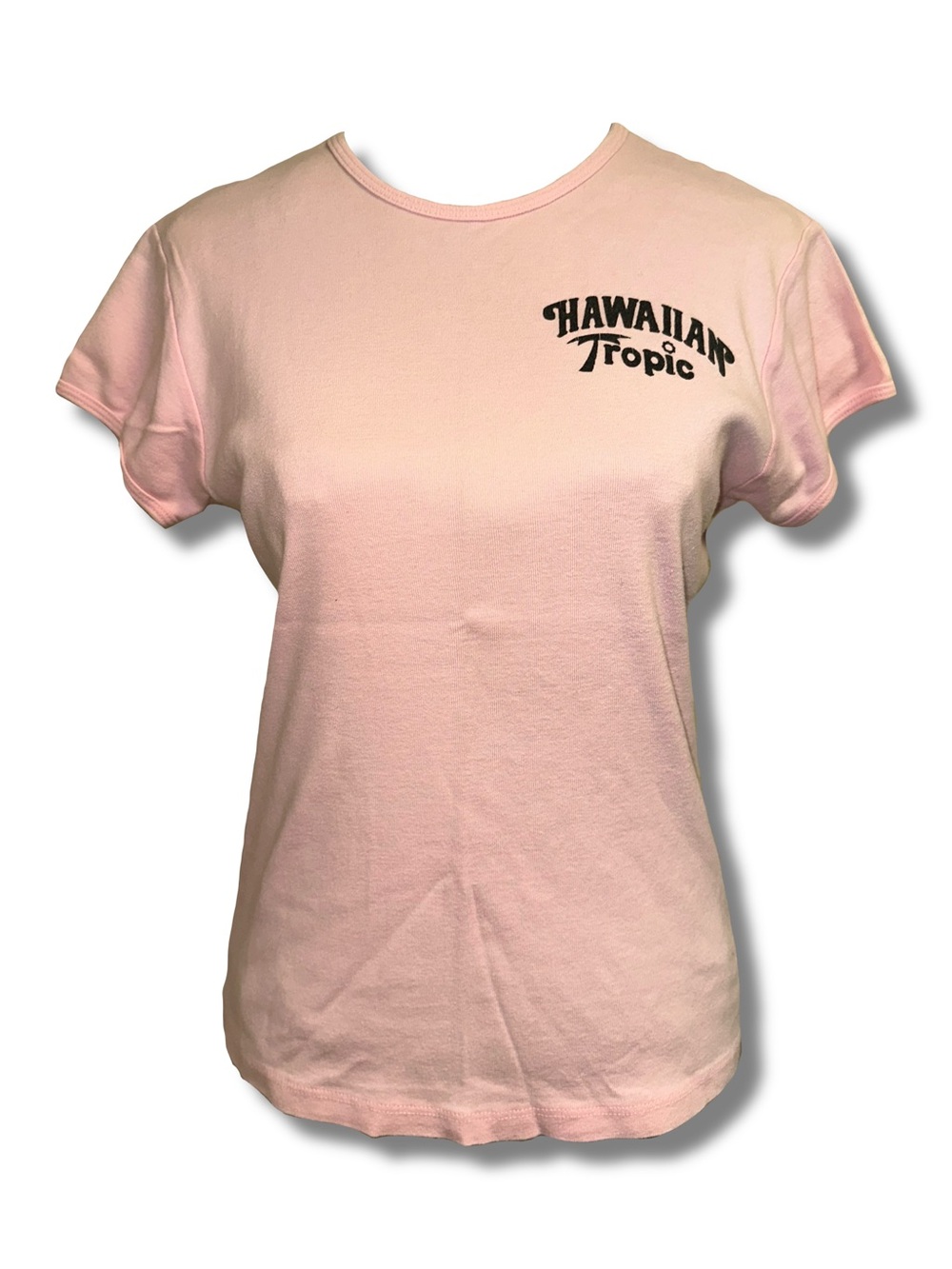 Vtg Y2K Cotton Hawaiian Tropic Tshirt
